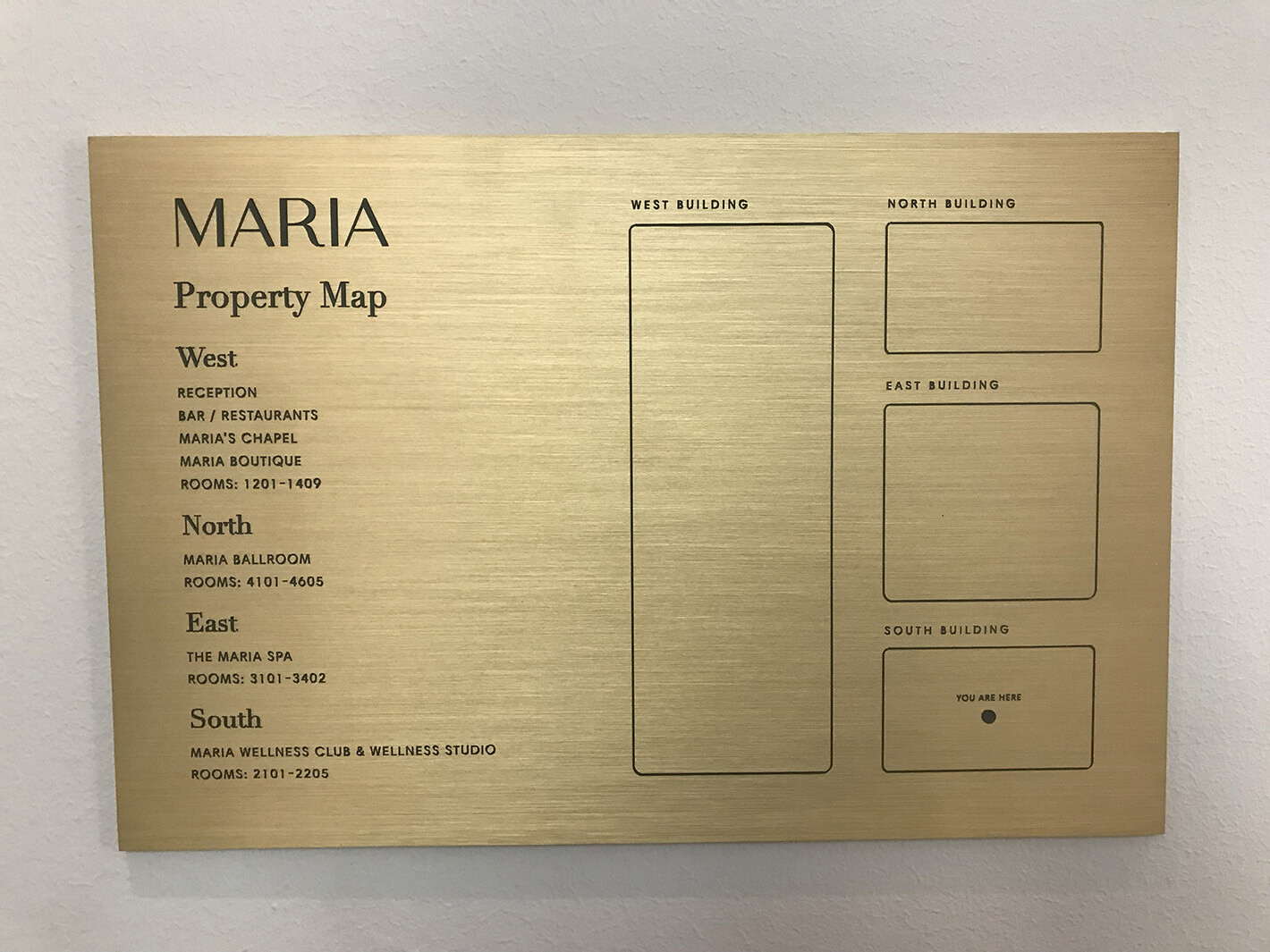 Hotel Maria property map