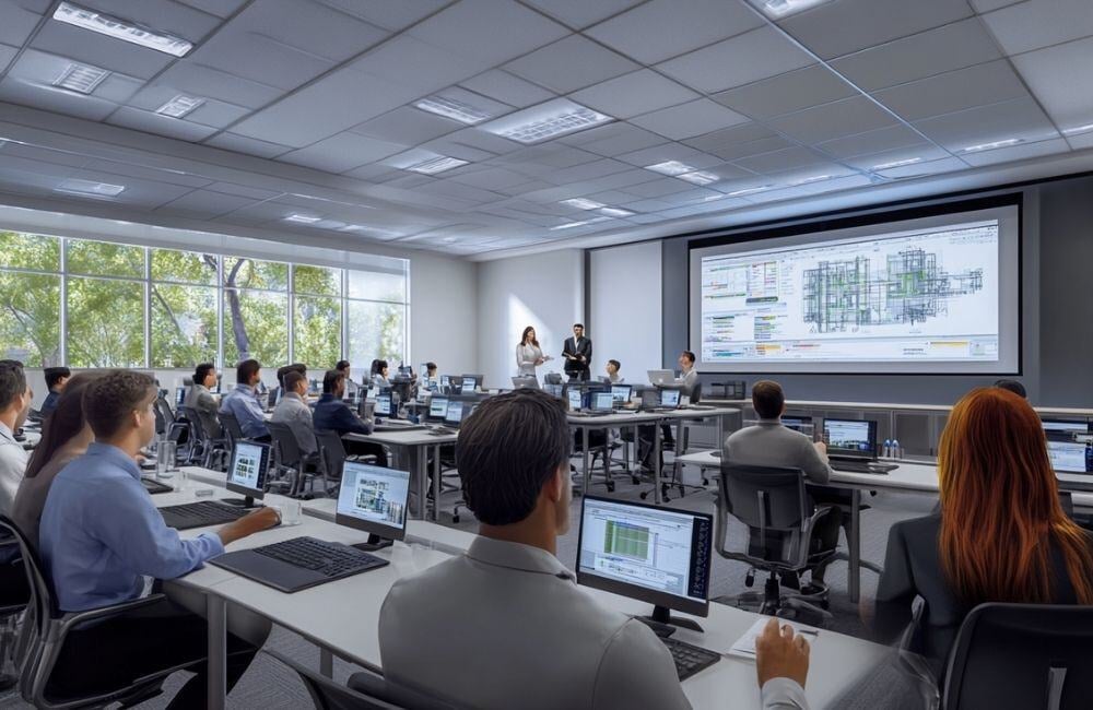 Nordic BIM Group classroom