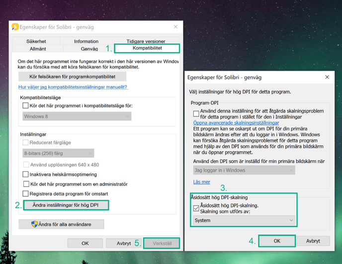 Solibri - inställning hög DPI 2