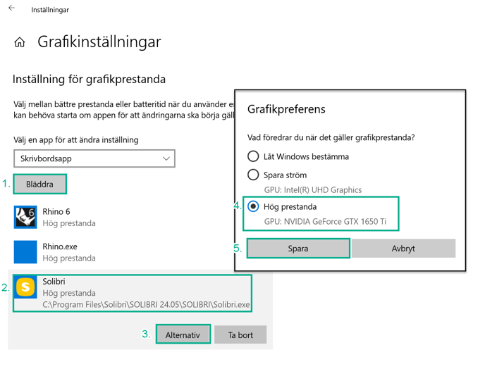 grafikinställningar